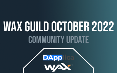 Dapplica WAX Guild October 2022 Community Update