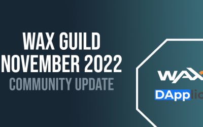 Dapplica WAX Guild November 2022 Community Update