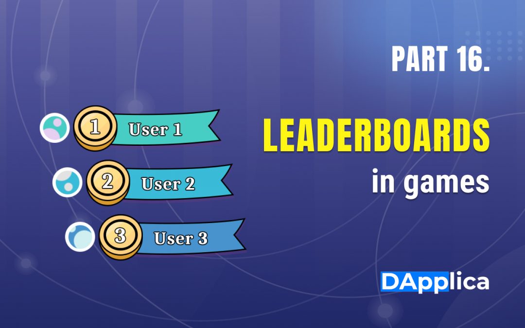 Part 16: Leaderboards in games